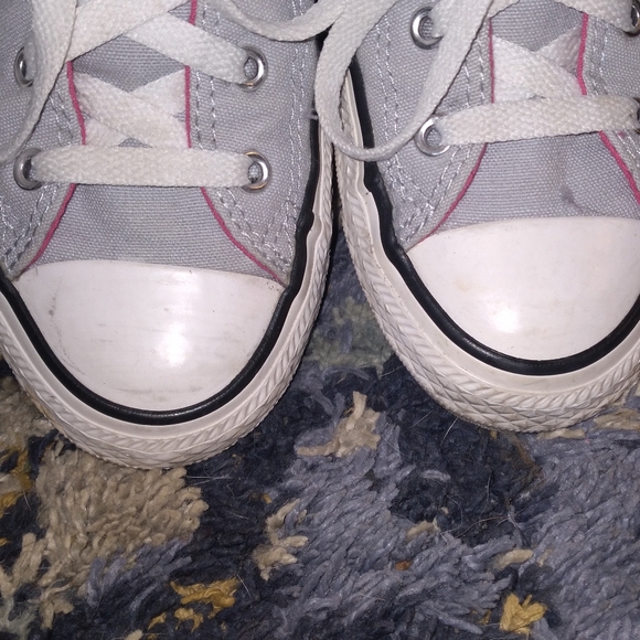 Converse All Star Chuck Taylor Double Tongue Juniors Size 4 - Picture 4 of 5